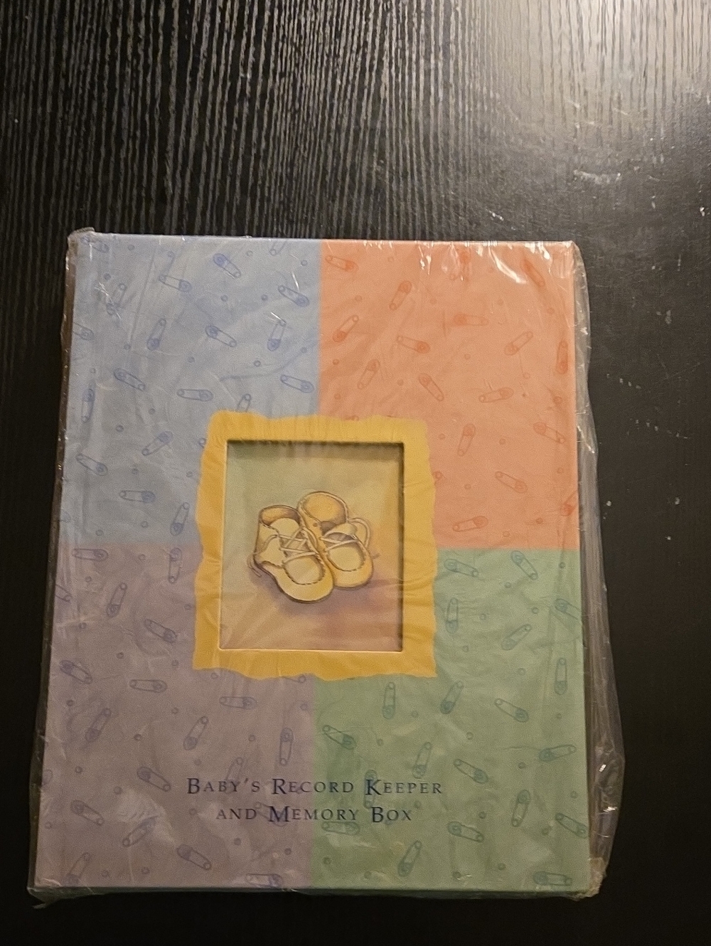 Baby's Record Keeper and Memory Box - Pastel Multicolor